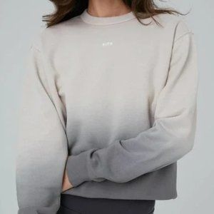 KITH Ombré Grey Fade Sweatshirt - Size M